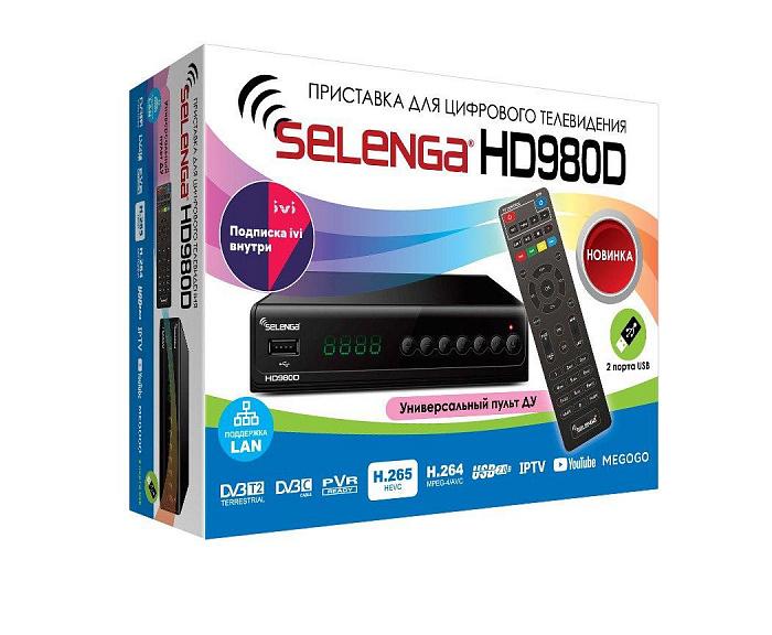 Цифровой телевизионный приемник "SELENGA HD 980D"