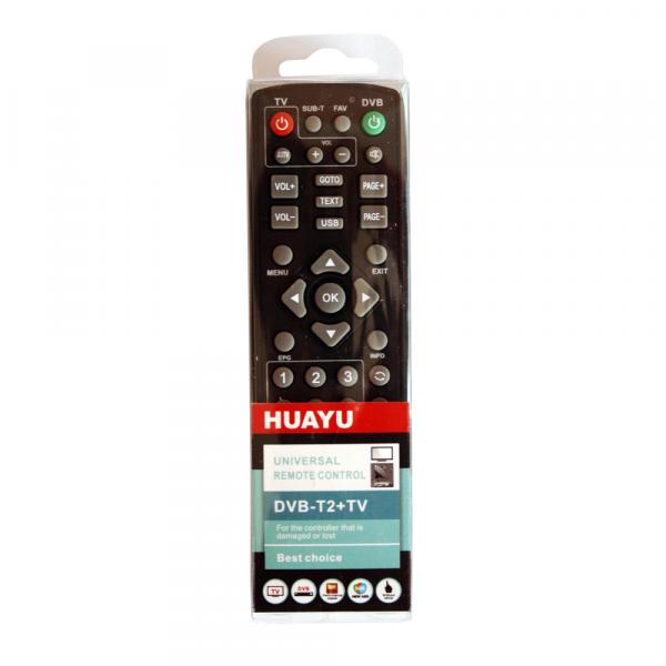 Пульт универсальный для приставки HUAYU для приставок DVB-T2+TV