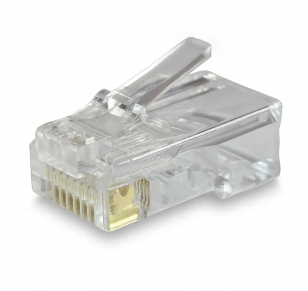 Коннектор  компьютерный  8р8с  ( RJ45 )