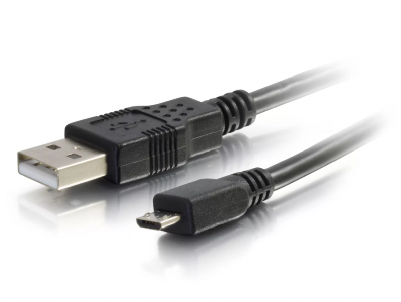 Шнур USB   2.0  штекер USB  -  штекер  Micro  USB   1,8м