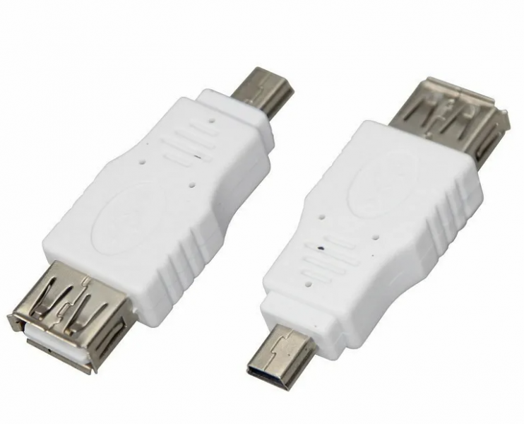 Переходник    гнездо  USB-А -  штекер  Micro USB