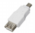 Переходник  гнездо USB - штекер  mini     15 см